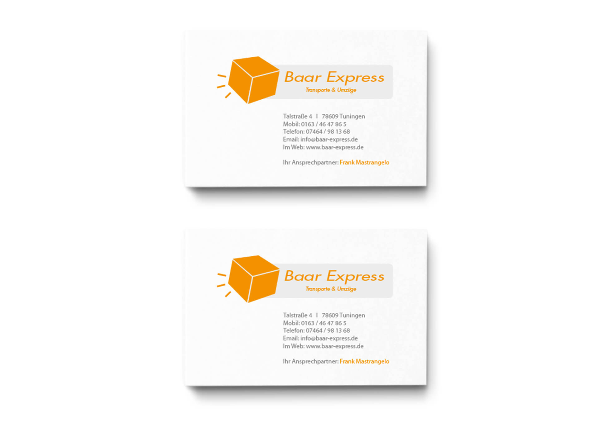 Baar-Express Gestaltung Logo