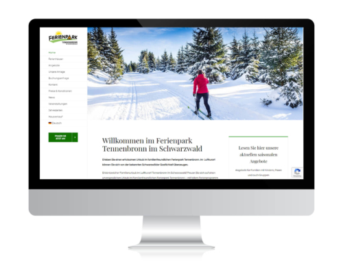 Ferienpark Tennenbronn – neue Website